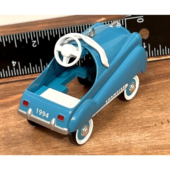 1994 HALLMARK KEEPSAKE ORNAMENT QX542-6 MURRAY CHAMPION KIDDIE CAR CLASSICS - Picture 7 of 10